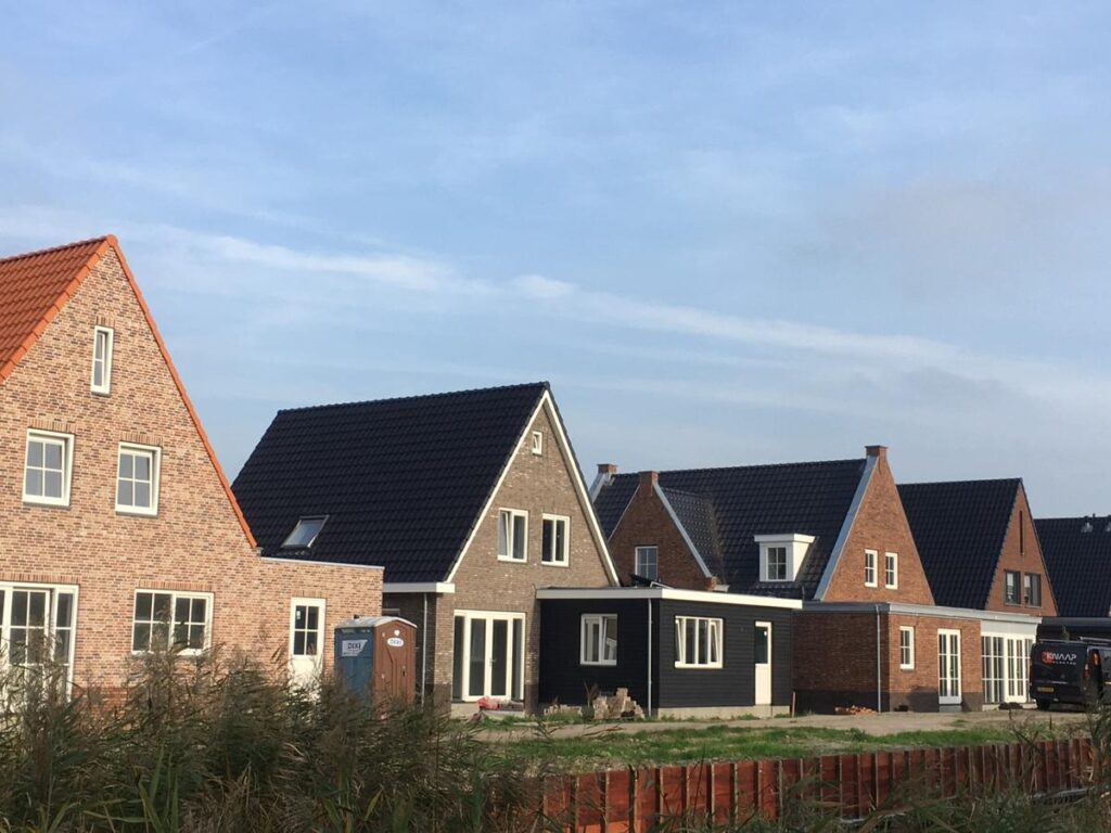 Nieuwbouwwoningen met installatie door Knaap Elektro